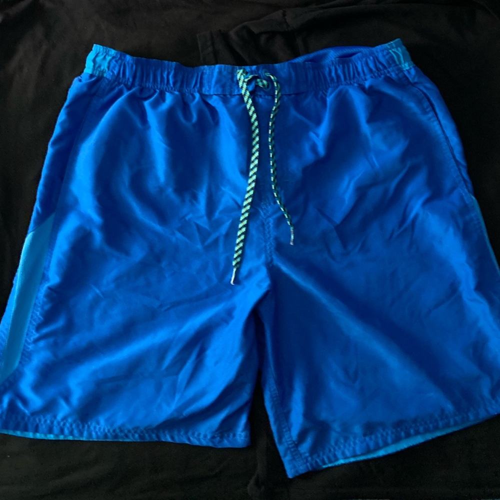 Nike SZ XL  Blue Swim Board Shorts with Quick-Dry Technology